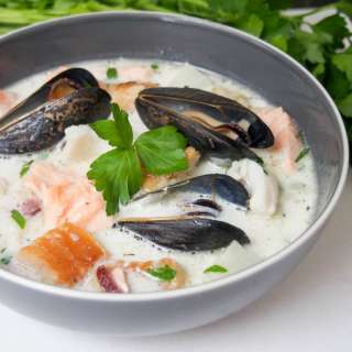 Irish fish chowder