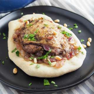 Musakhan (Palestinian sumac chicken)