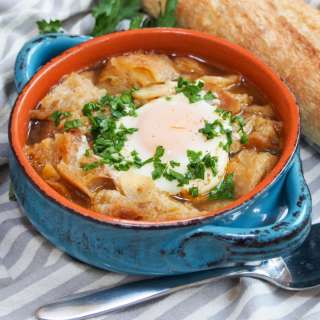 Sopa de ajo - Spanish garlic soup