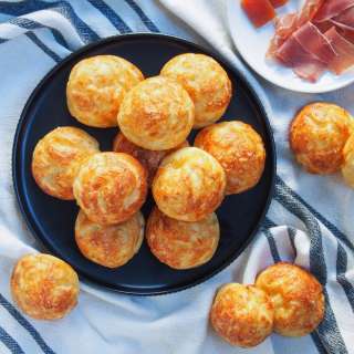 Gougeres (French cheese puffs)
