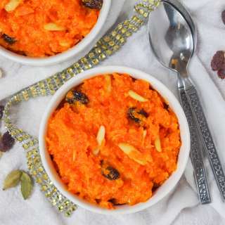 Carrot halwa (gajar ka halwa)
