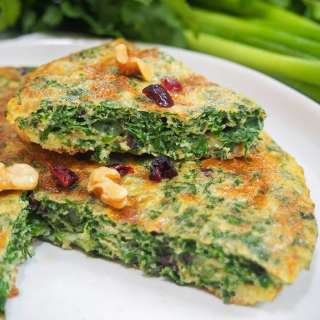 Kuku sabzi - Persian herb frittata