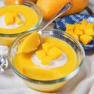 Mango pudding