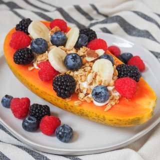 Papaya boat
