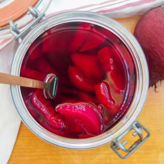 Swedish pickled beets