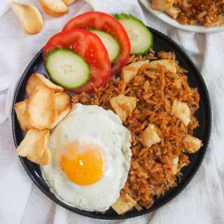 Nasi goreng (Indonesian fried rice)