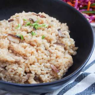 Japanese mushroom rice (kinoko gohan)