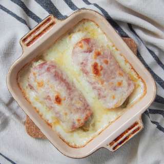 Endives au jambon (Belgian endive gratin with ham)