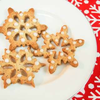 German hazelnut Christmas cookies