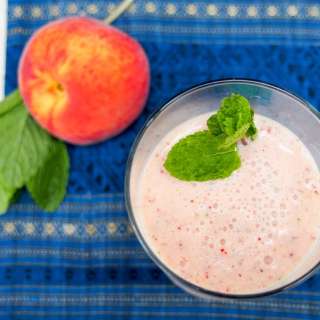 Peach lassi