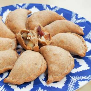 Greek-ish vegetable empanadas