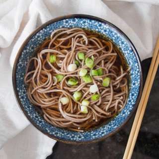 Toshikoshi soba (New Year soba noodles)