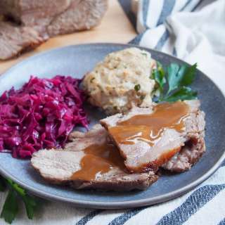 Schweinebraten - German pork roast