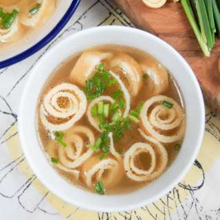 German pancake soup (Flädlesuppe)