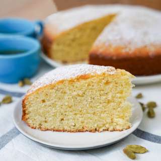 Swedish cardamom cake