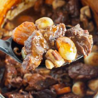 Beef bourguignon