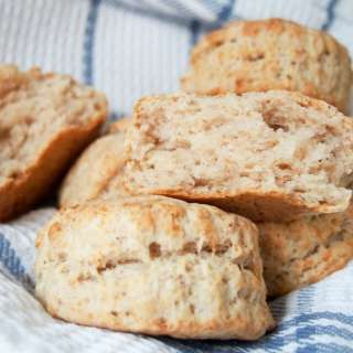 Parsnip buttermilk biscuits