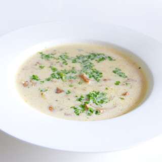 Creamy Chanterelle Soup