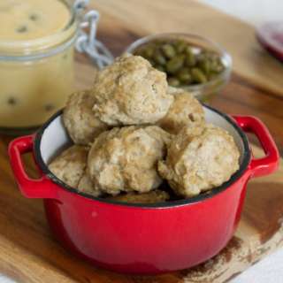 Traditional German Meatballs with Caper Sauce - Königsberger Klopse Recipe