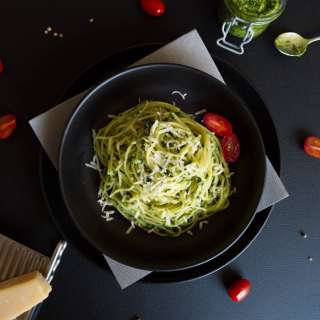 Wild Garlic Pesto Pasta