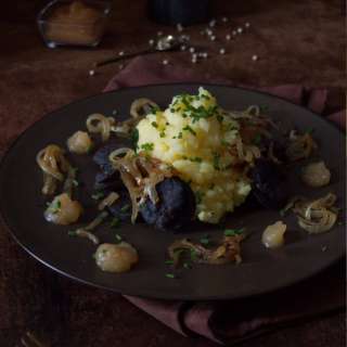 Traditional dish from Cologne - Himmel und Äd