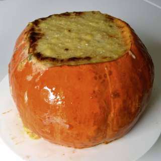 Camarão na Moranga - Brazilian Pumpkin with Shrimp