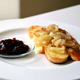 Pan-fried Oscypek