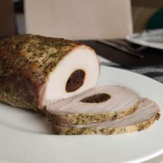 Polish Prune-Stuffed Pork Loin