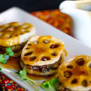 Fried Lotus Root with Pork