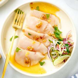 Hamachi Crudo