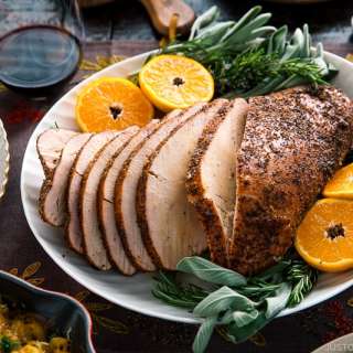 Smoked Miso Butter Turkey Breast