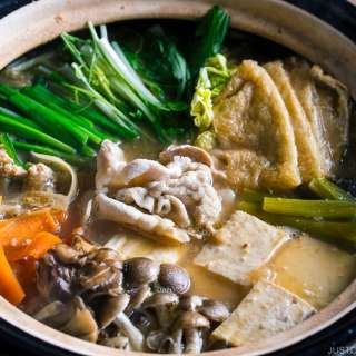 Sesame Miso Hot Pot (Goma Miso Nabe)