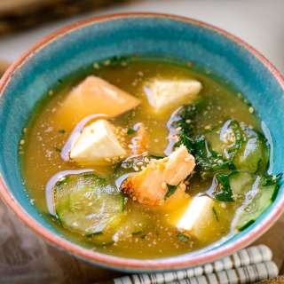 Cold Miso Soup (Hiyajiru)