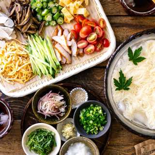 Japanese Cold Somen Noodles