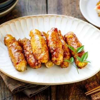 Potato Salad Pork Rolls