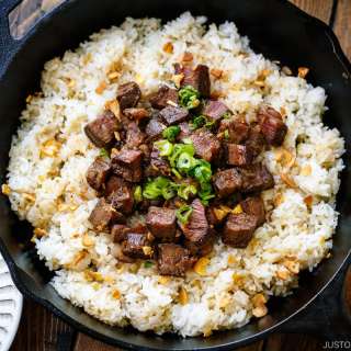 Steak Garlic Rice