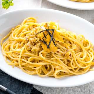 Uni Pasta (Japanese Creamy Sea Urchin Spaghetti)