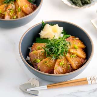Miso-Marinated Hamachi Bowl