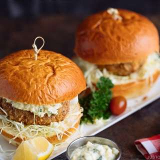 Menchi Katsu Sandwich