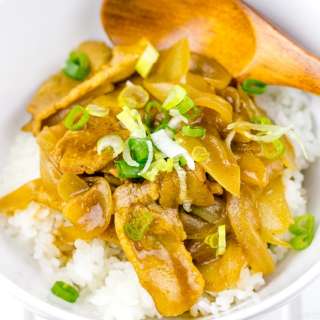 Pork Curry Donburi
