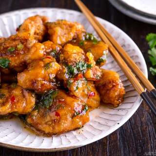 Chicken Karaage with Sweet Chili Sauce
