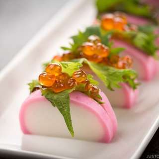 Kamaboko with Salmon Roe