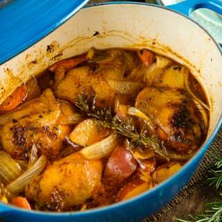 Braised Herb Chicken with Shio Koji