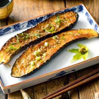 Miso-Glazed Eggplant