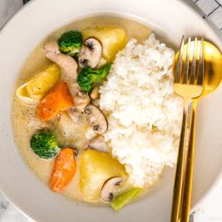 Japanese Cream Stew (White Stew)