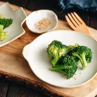 Broccoli Blanched with Sesame Oil