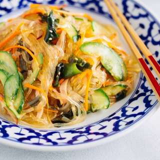 Harusame Salad (Japanese Glass Noodle Salad)