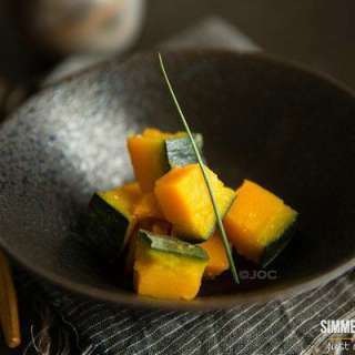Simmered Kabocha with Shio Koji