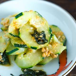 Japanese Cucumber Salad with Sesame Soy Vinaigrette
