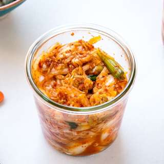 Quick Korean Fresh Kimchi